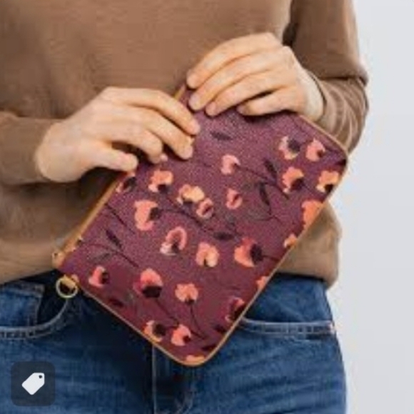 Jewell By Thirty-One Rubie Mini Rose Glow Pebble Gems Clutch Pouch NWT - Picture 15 of 15